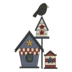 Folk Art Birdhouses 08