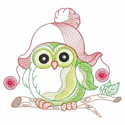 Sketch Owls(Sm) machine embroidery designs