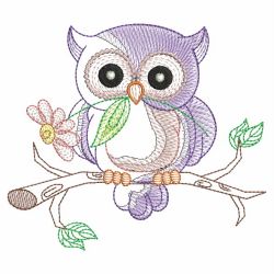 Sketch Owls 07(Sm) machine embroidery designs