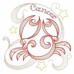 Rippled Zodiac 04(Md) machine embroidery designs