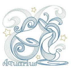 Rippled Zodiac 11(Md) machine embroidery designs