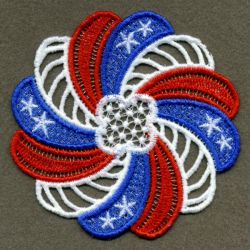 FSL July 4th Doily machine embroidery designs