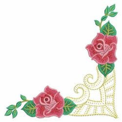 Heirloom Red Roses(Md) machine embroidery designs