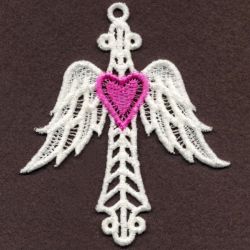 FSL Cross and Wings 06 machine embroidery designs