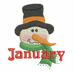 Month Of The Year machine embroidery designs