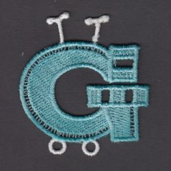 FSL Alphabet 07 machine embroidery designs