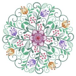 Floral Circle Quilts 08(Lg) machine embroidery designs