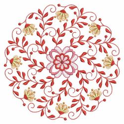 Flower Circle Quilts 05(Md) machine embroidery designs