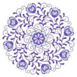 Flower Circle Quilts 06(Md) machine embroidery designs