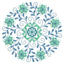 Flower Circle Quilts 07(Lg) machine embroidery designs