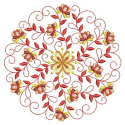 Flower Circle Quilts 08(Md) machine embroidery designs