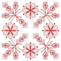 Redwork Baltimore Quilts 09(Lg) machine embroidery designs