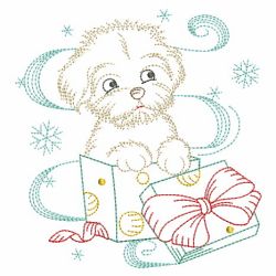 Christmas Dogs 06(Lg) machine embroidery designs