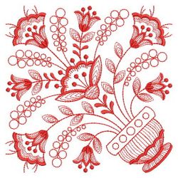 Redwork Baltimore Quilts 01(Sm) machine embroidery designs