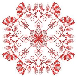 Redwork Baltimore Quilts 05(Sm) machine embroidery designs