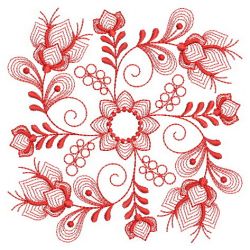 Redwork Baltimore Quilts 06(Sm) machine embroidery designs