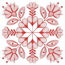 Redwork Baltimore Quilts 07(Lg) machine embroidery designs