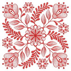 Redwork Baltimore Quilts 08(Sm) machine embroidery designs