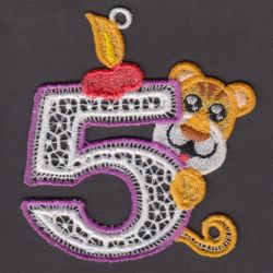 FSL Brithday Number 05 machine embroidery designs