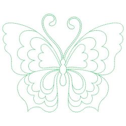 Trapunto Butterflies 03(Lg) machine embroidery designs