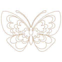 Trapunto Butterflies 04(Md) machine embroidery designs