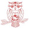 Redwork Owls(Sm)