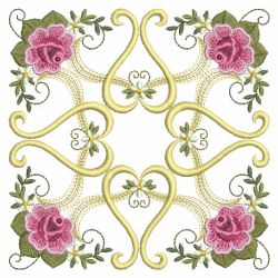 Spiral Rose Quilts 02(Md) machine embroidery designs