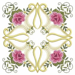 Spiral Rose Quilts 04(Lg) machine embroidery designs