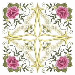 Spiral Rose Quilts 08(Sm) machine embroidery designs