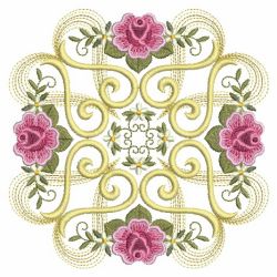 Spiral Rose Quilts 09(Sm) machine embroidery designs