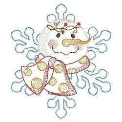 Festive Friends Snowflakes(Lg) machine embroidery designs