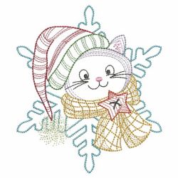 Festive Friends Snowflakes 09(Md) machine embroidery designs