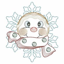 Festive Friends Snowflakes 10(Lg) machine embroidery designs