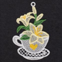 FSL Flower Tea Cup Ornaments 02 machine embroidery designs