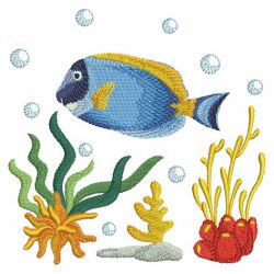 Tropical Fish Scene 08(Sm) machine embroidery designs