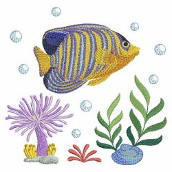 Tropical Fish Scene 09(Sm) machine embroidery designs