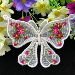 Organza Sweet Butterflies machine embroidery designs