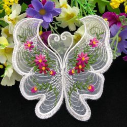 Organza Sweet Butterflies 05 machine embroidery designs