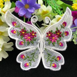 Organza Sweet Butterflies 06 machine embroidery designs