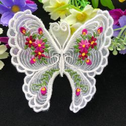 Organza Sweet Butterflies 07 machine embroidery designs