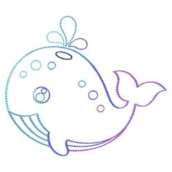 Sweet Sea Animals 04(Lg) machine embroidery designs