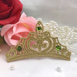 FSL Sequin Crown machine embroidery designs