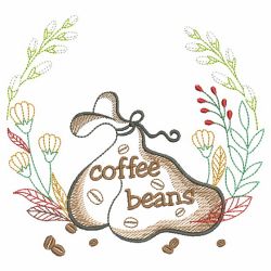 Coffee with Laurels 04(Sm) machine embroidery designs