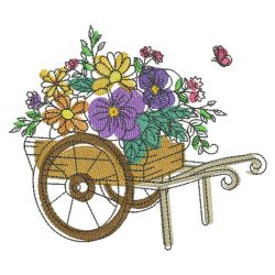 Springtime Treasures 02(Md) machine embroidery designs