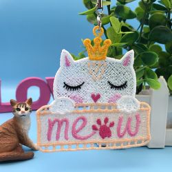 FSL Meow Love Me 02 machine embroidery designs