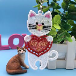 FSL Meow Love Me 03 machine embroidery designs