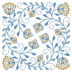 Blooming Flowers Quilts 07(Sm) machine embroidery designs