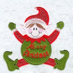 Applique Christmas Friends 08(Md)