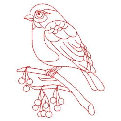 Redwork Birds 3 05(Lg) machine embroidery designs