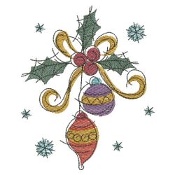 Folk Art Fancy Christmas 09(Lg) machine embroidery designs